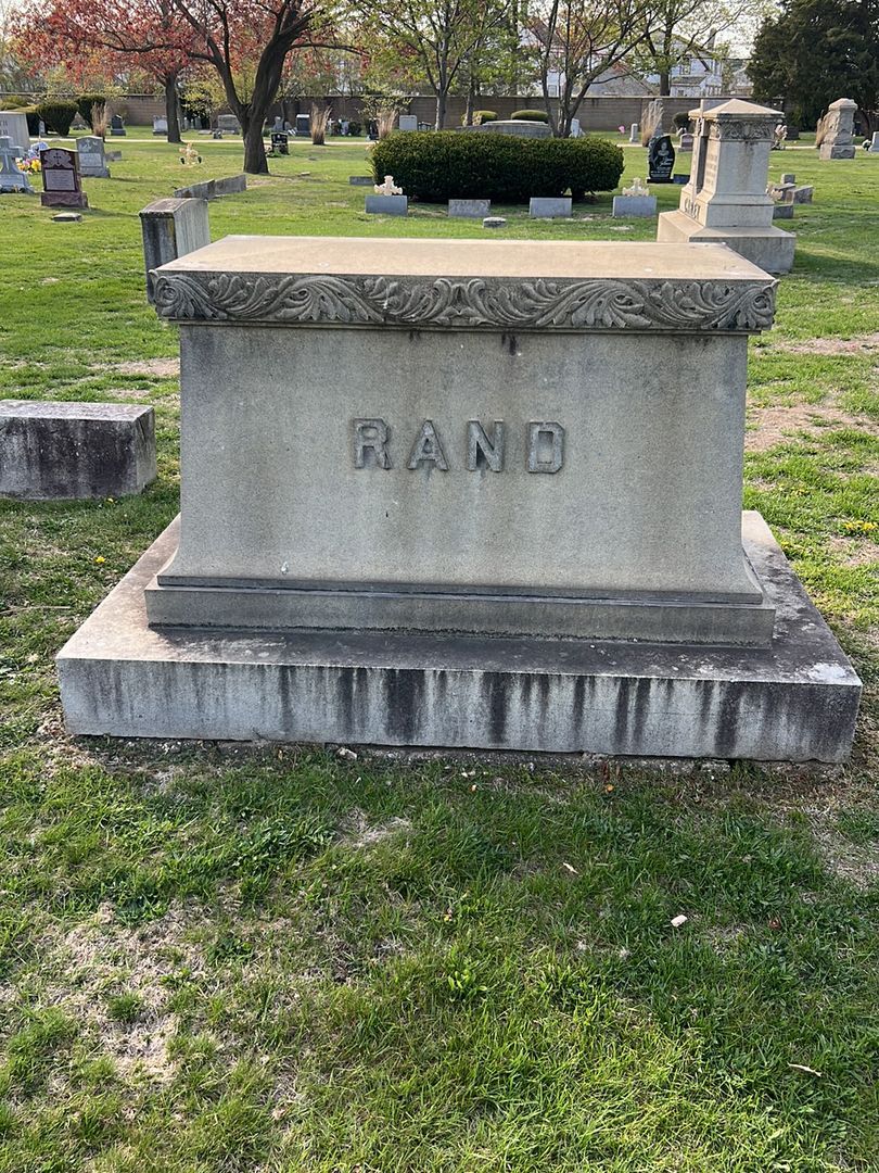 Ethel Rand's grave. Photo 1