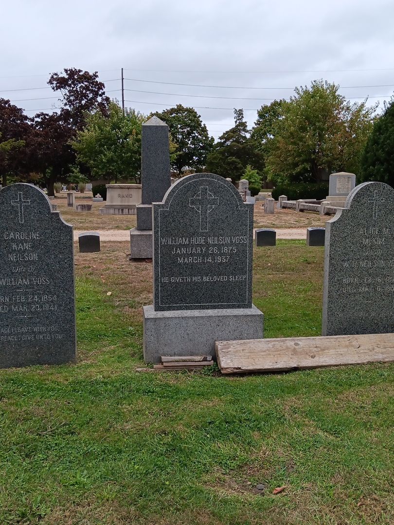 William Hude Neilson Voss's grave. Photo 1