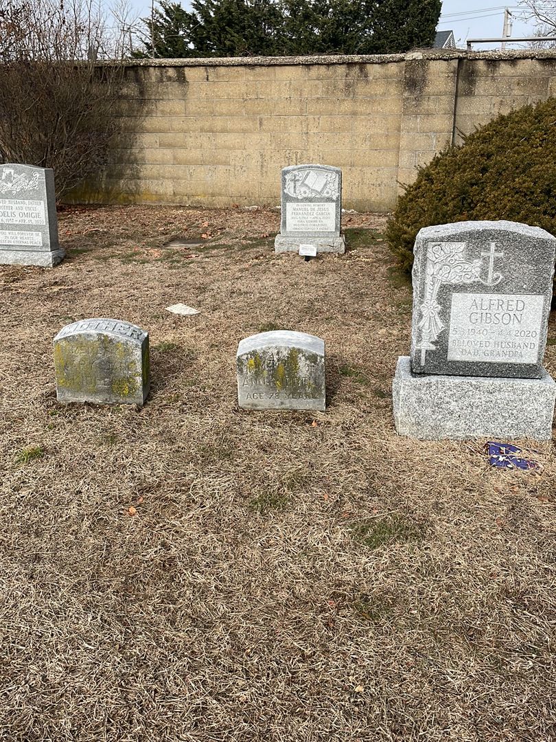 Annie Kedell's grave. Photo 1