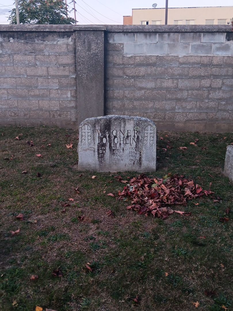 Lena Wagner's grave. Photo 1