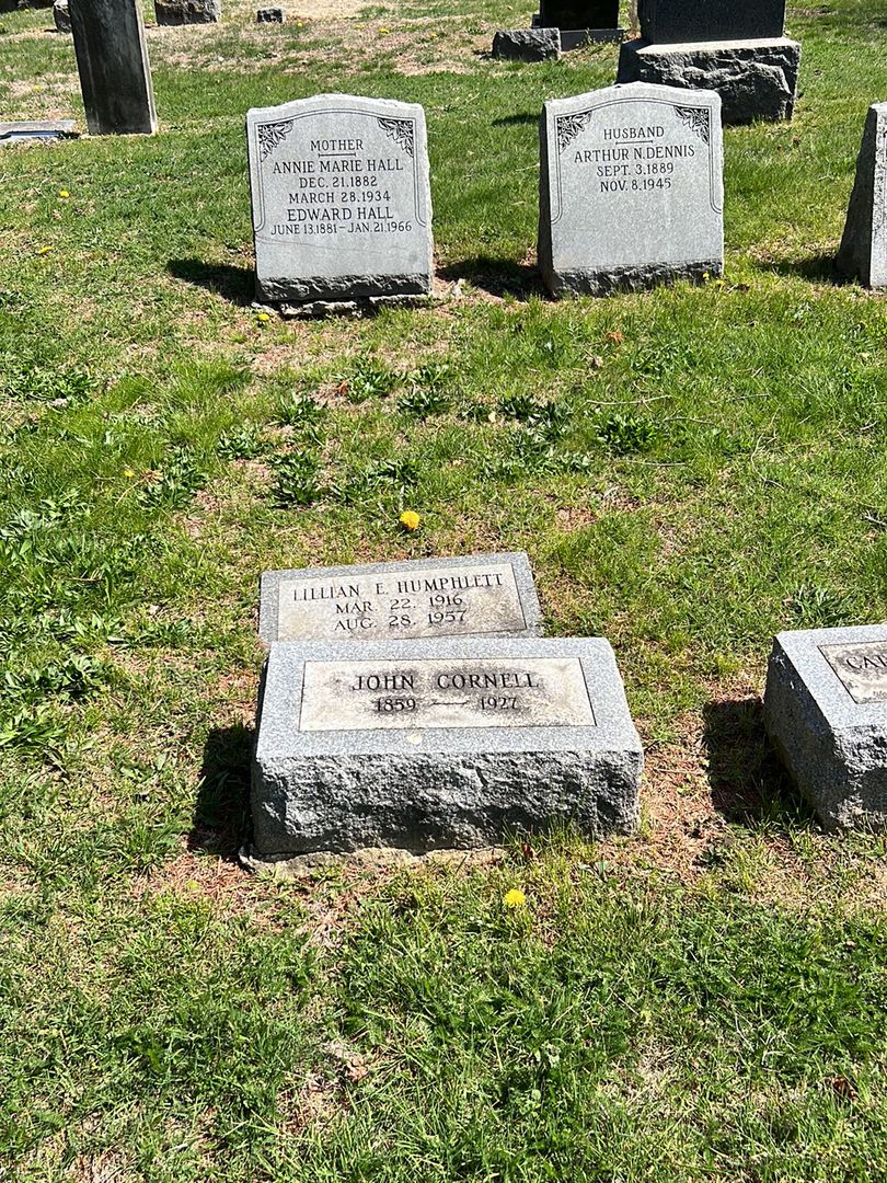 John Cornell's grave. Photo 1