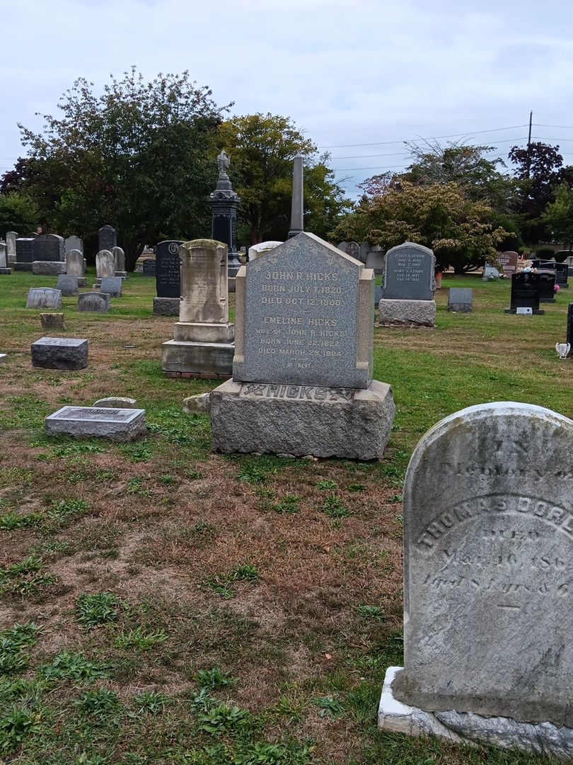 John R. Hicks's grave. Photo 1