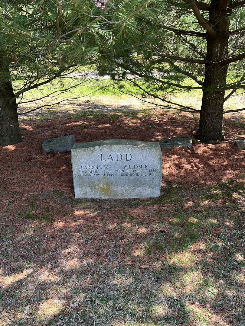 William Fowle Ladd's grave. Photo 1