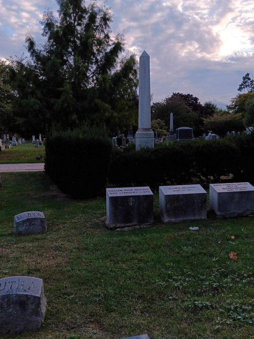 William Hude Neilson's grave. Photo 1