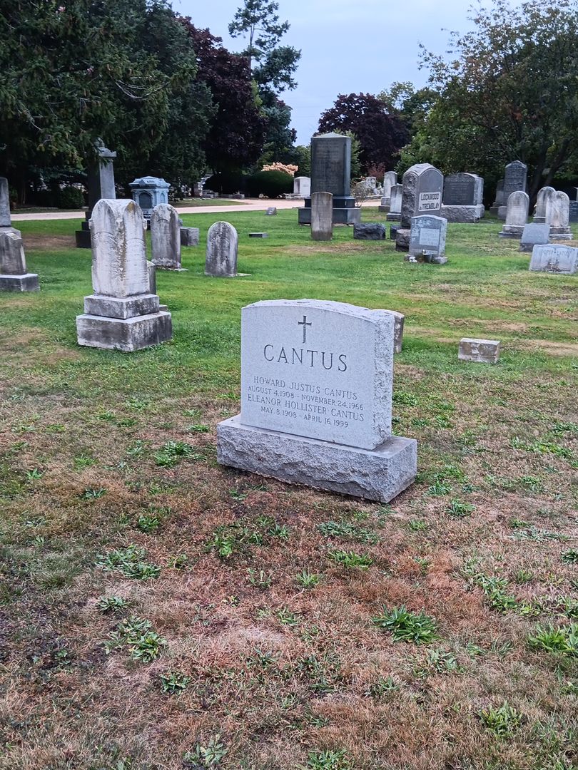 Eleanor Hollister Cantus's grave. Photo 1