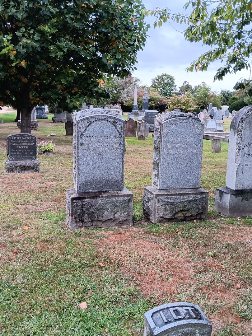 Irene D. Taylor's grave. Photo 1