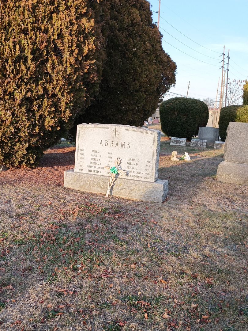 Harriet E. Abrams's grave. Photo 1