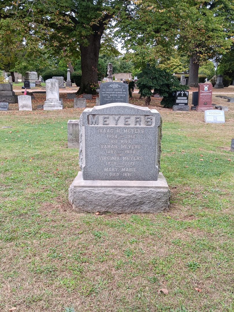 Mary Mabie's grave. Photo 1
