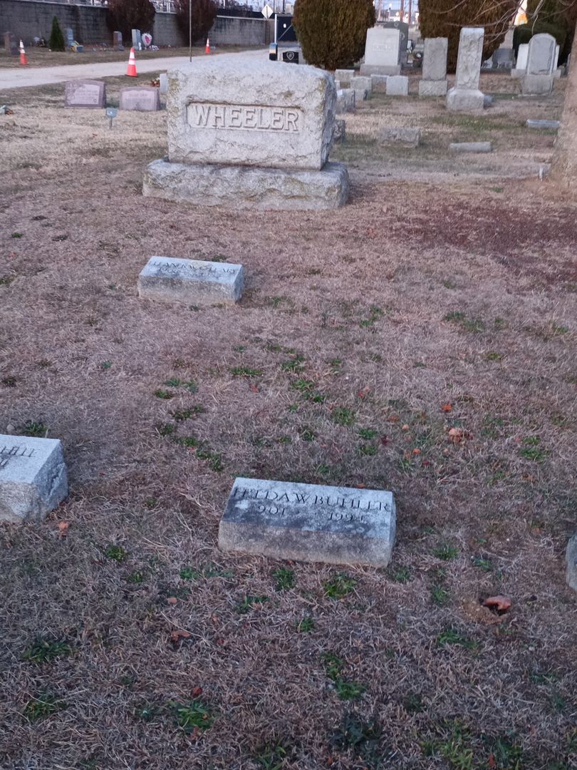 Hilda W. Buhler's grave. Photo 1