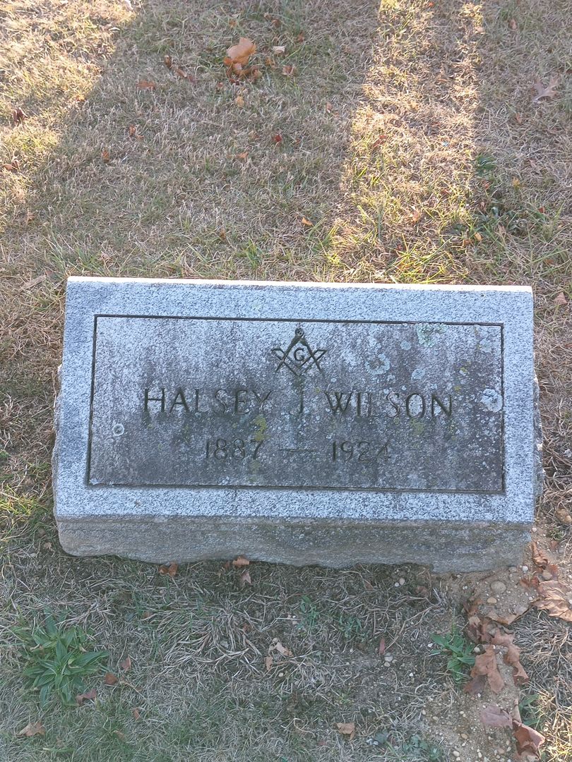 James A. Van Nostrand's grave. Photo 1