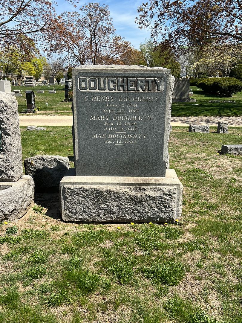 Mary Dougherty's grave. Photo 1