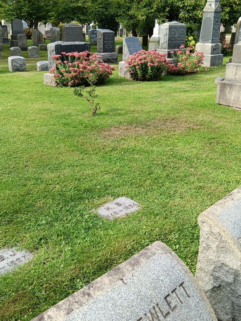 H. B.'s grave. Photo 1