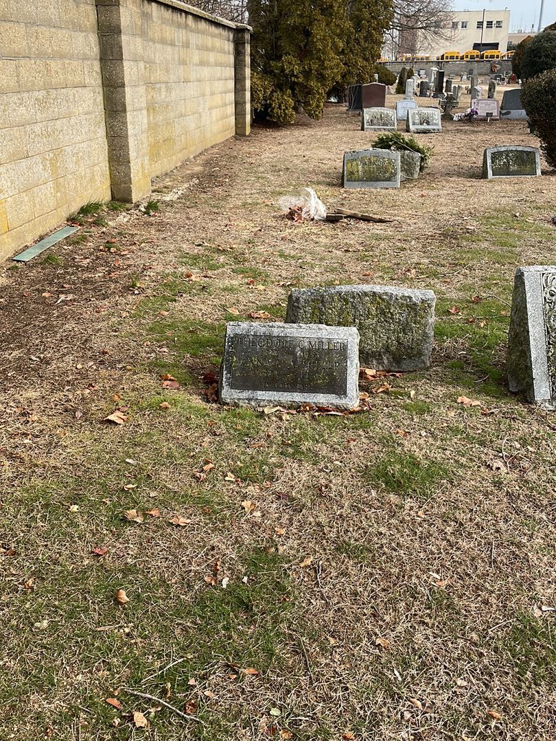 Anna L. A. Miller's grave. Photo 1