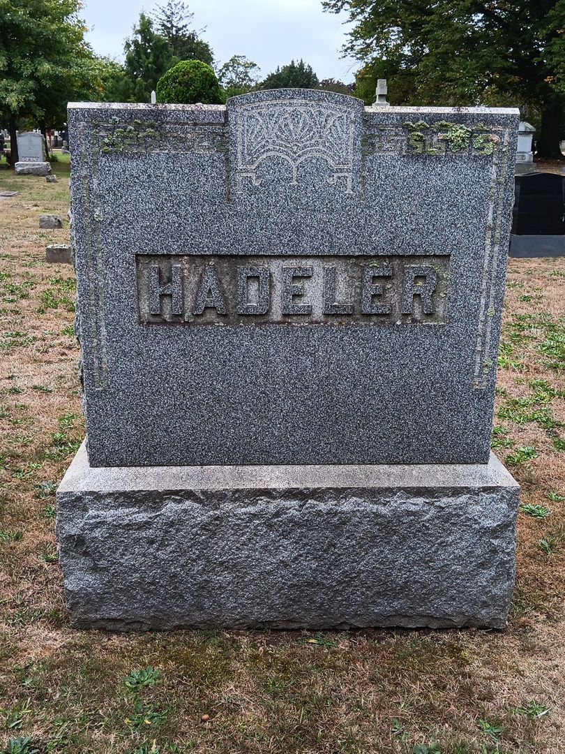 May Francis Hadeler's grave